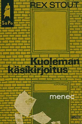 Stout, Rex - Kuoleman käsikirjoitus 