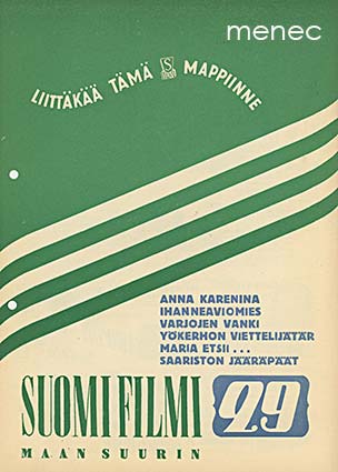 Suomi-Filmi 29, esite 
