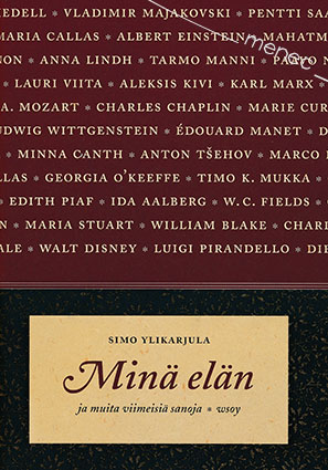 Ylikarjula, Simo - Minä elän 