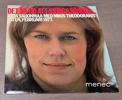 Saijonmaa, Arja & Theodorakis, Mikis - Det Är Tid Att Sjunga Sånger... 