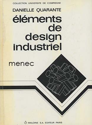 Quarante, Danielle - Éléments de design industriel 