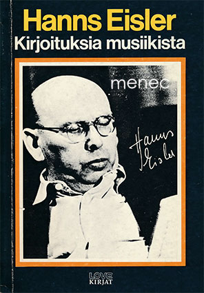 Eisler, Hanns - Kirjoituksia musiikista 