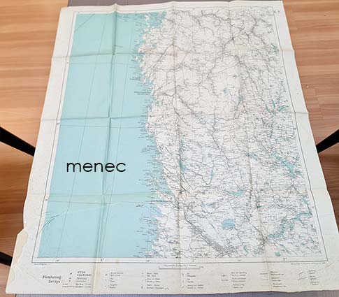 Generalkarte von Finnland E 2 