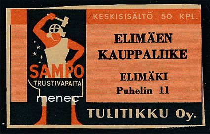 Seppä-etiketti, Elimäen Kauppaliike 