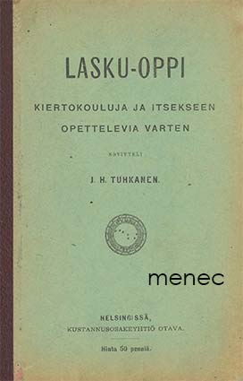 Tuhkanen, Johan Henrik - Lasku-oppi 