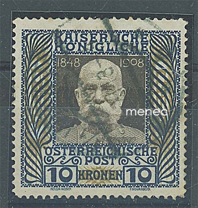 Itävalta 1908, 10 Kr 