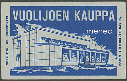 Tulitikkuetiketti, Vuolijoen Kauppa 