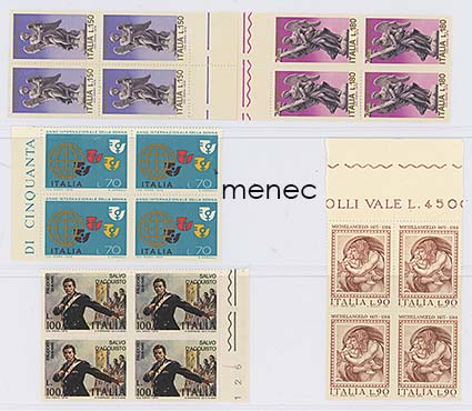 Italia, postituoreita nelilöitä arkkierikoisuuksin, 36 kpl 