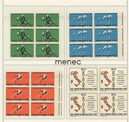 Italia, postituoreita nelilöitä, 57 kpl 