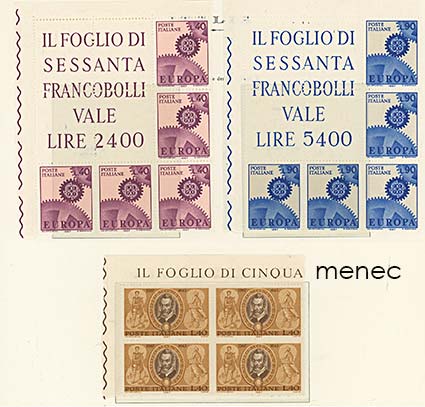 Italia, postituoreita nelilöitä arkkierikoisuuksin, 40 kpl 