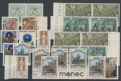 Italia, postituoreita, 139 kpl 