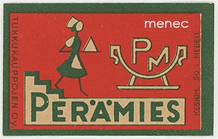 Tulitikkuetiketti, Perämies 