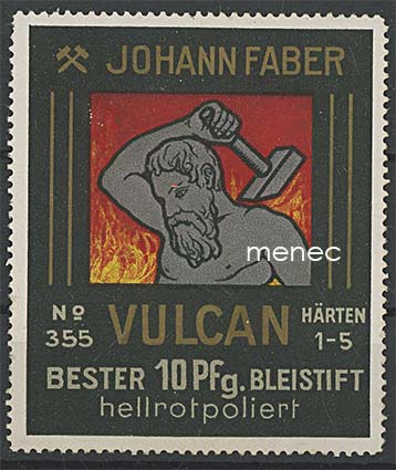 Saksa, Vulcan-kynät, vinjetti 