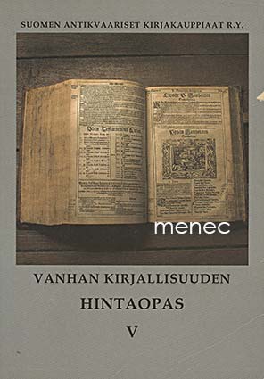 Vanhan kirjallisuuden hintaopas V 