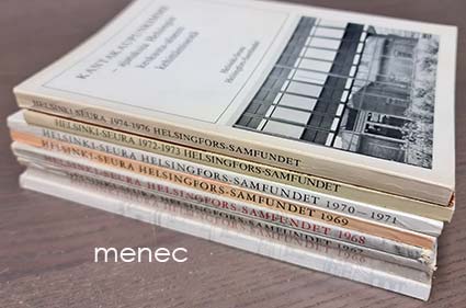 Helsinki-Seuran vuosikirja 1965-1976 [8 vol.] 