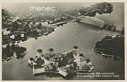 Savonlinna, Olavinlinna 300 metristä 