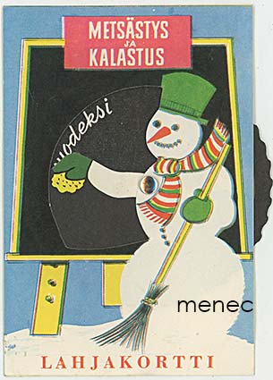 Lahjakortti, Metsästys ja kalastus 