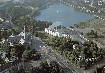 Helsinki, Kansallismuseo ja Finlandiatalo 