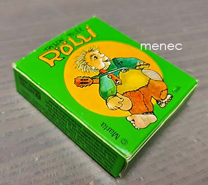 Rölli, hedelmänmakuisia pastilleja, aski 