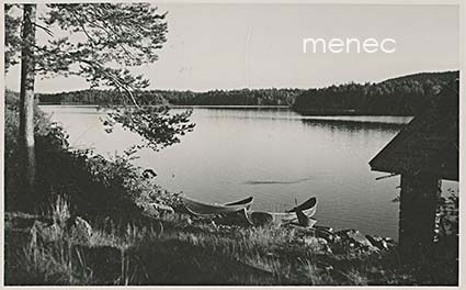 Nilsiä, Aholansaari, nuottakotaranta 