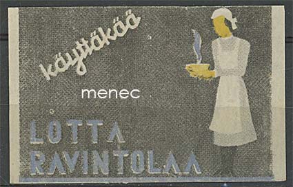 Käyttäkää Lottaravintolaa, tumma malli 