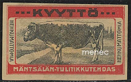 Tulitikkuetiketti, Kyyttö 