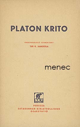 Platon - Platon Krito 