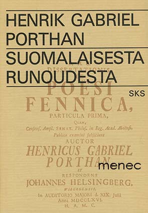 Porthan, Henrik Gabriel - Suomalaisesta runoudesta 