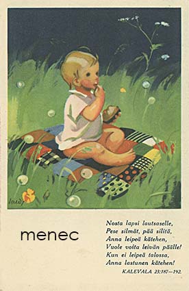 Wendelin, Martta - Nosta lapsi lautsaselle ... 