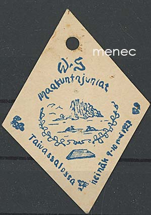 Rintamerkki, W.S maakuntajuhlat Taivassalossa 9-10.7.1927 