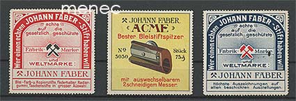 Kirjeensulkijoita, Johann Faber, kirjoitustarvikkeita 