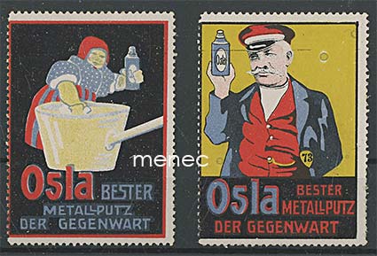 Kirjeensulkija, Osla-metallinpuhdistaja, 2 kpl 