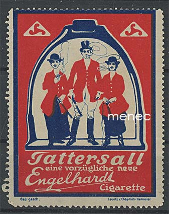 Saksa, Tattersall, uusi Engelhardt-savuke, vinjetti 