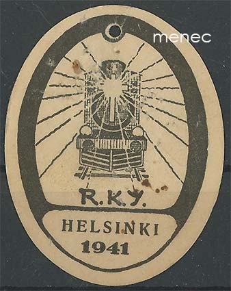 Rintamerkki, R.K.Y. Helsinki 1941 