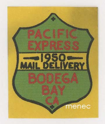 USA local, Pacific Express Bodega Bay 1950 