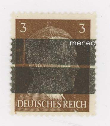 Saksa, Barsingshausen, Hitler-mustaus 1945 kahdella palkilla, 3Pf 