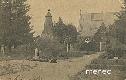 Sammatti, kirkko ja Lönnrotin hauta 
