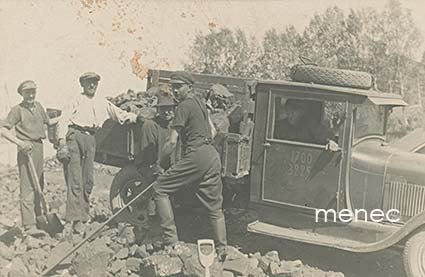Nummela, tietyö 1930-luvulla 