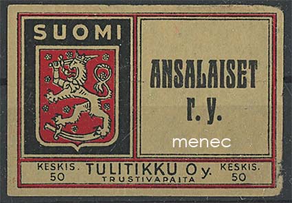 Tulitikkuetiketti, Ansalaiset r. y., Loppi 