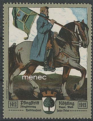 Saksa, Helluntairatsastus 1912, vinjetti 