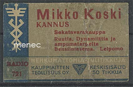 Kauppiasetiketti, Mikko Koski, Kannus 
