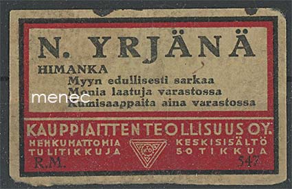 Kauppiasetiketti, N. Yrjänä, Himanka 