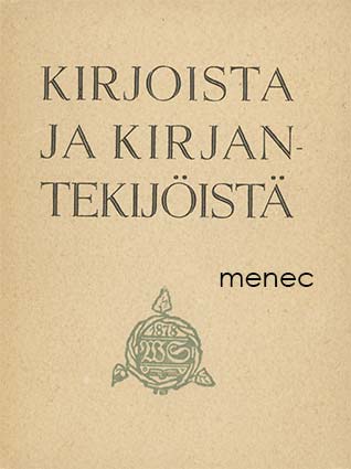 Kirjoista ja kirjantekijöistä 