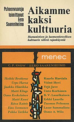 Aikamme kaksi kulttuuria 