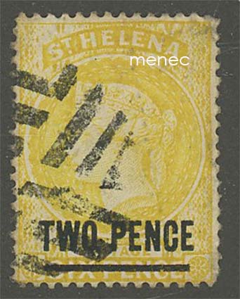 Iso-Britannia, St. Helena, 2/6p 1879 
