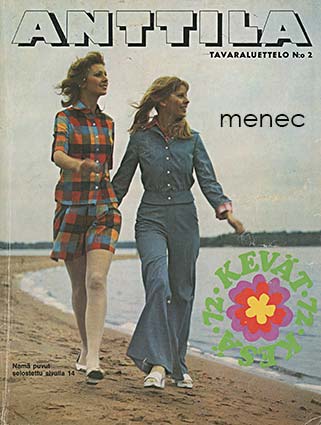 Anttila. Tavaraluettelo N:o 2 1972 