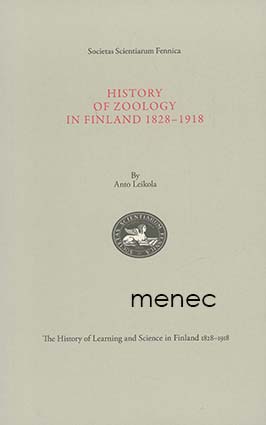 Leikola, Anto - History of zoology in Finland 1828-1918 