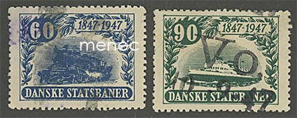 Tanska, Danske Statsbaner 1847-1947, 60 ja 90 ö 