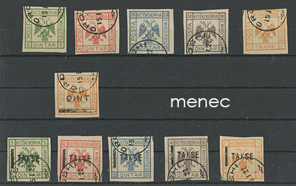 Albania, Mirditëkapinan tasavalta 1921, 11 kpl 