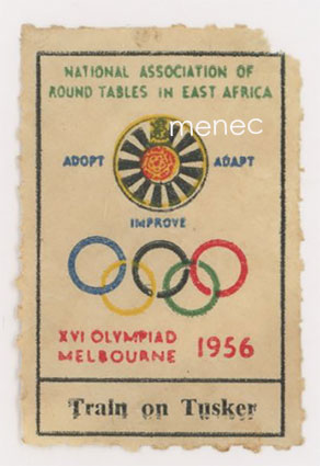 Australia, Melbournen olympialaisten mainosmerkki 1956 